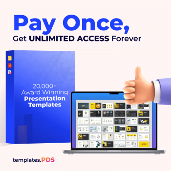 Life time access to unlimited presentation templates